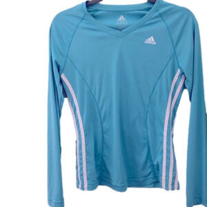 Adidas Workout Long Sleeve  Active Running Top